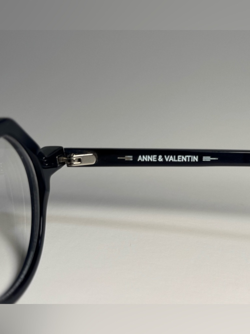 Anne & Valentin AIKO Modern Women's Eye Glasses in blue-black w Case - Picture 6 of 10